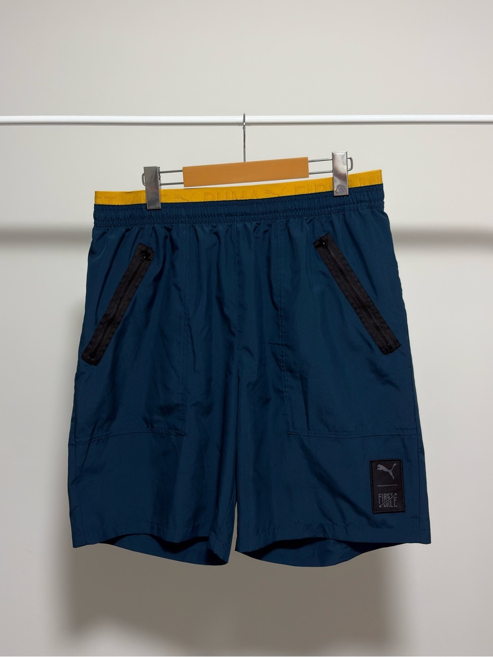 Puma x First Mile Teal/Blue Woven Athletic Training Shorts